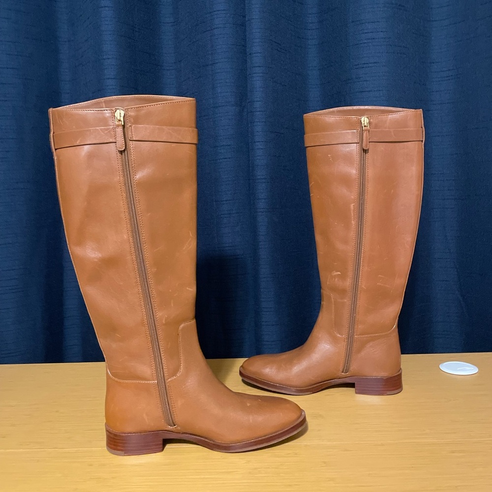 Tory Burch Turn Lock Riding Boot - Picture 6 of 8